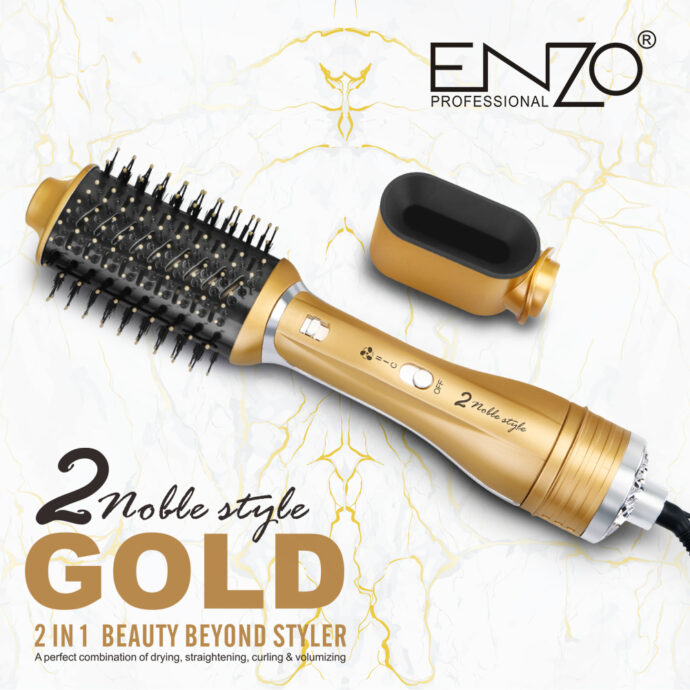 ⁦Brosse ENZO🇮🇹 GOLD  2in1  EN-751⁩ - الصورة ⁦4⁩