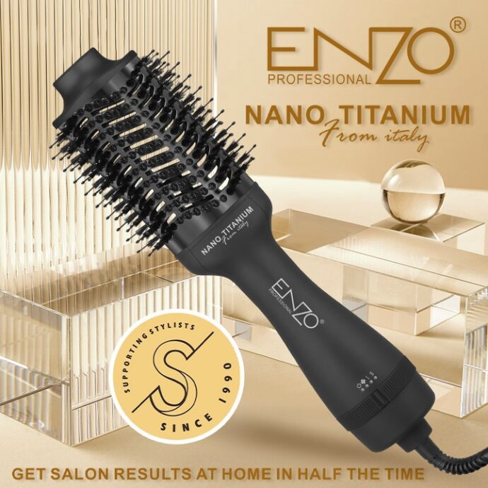 Brosse Enzo Nano Titanuim 1500Watt en 6215