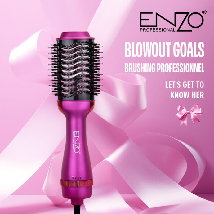 Brosse Enzo Barbie Edition 1500watt Blowout Goals